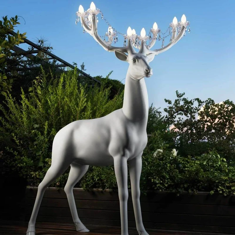 LED Sherwood Hirsch Außenstehleuchte IP55