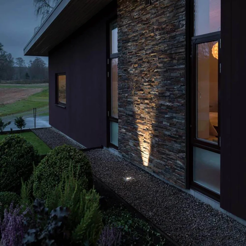 LED Außen Bodeneinbaustrahler Stahl IP65
