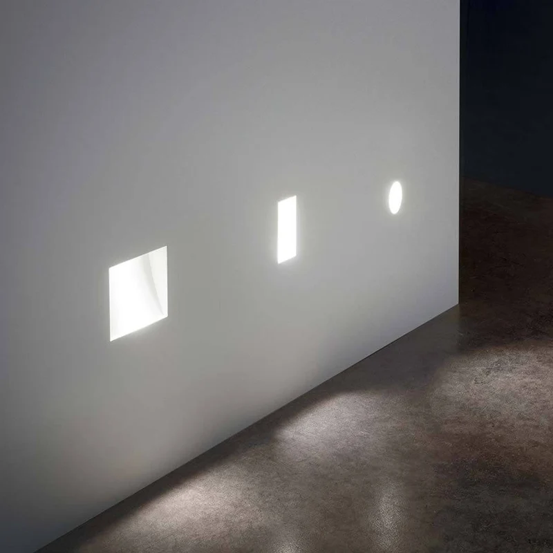 Walky LED Einbau Wandlampe