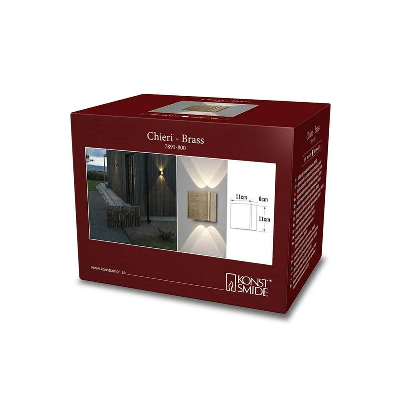 Chieri LED Wandleuchte Up & Downlights