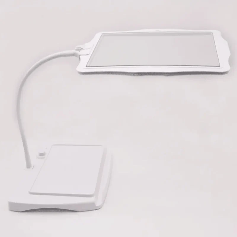 Bureaulamp met Vergrootglas en LED-Verlichting – Flexibele Zwanenhals voor Leeswerk en Hobby | Sansoti