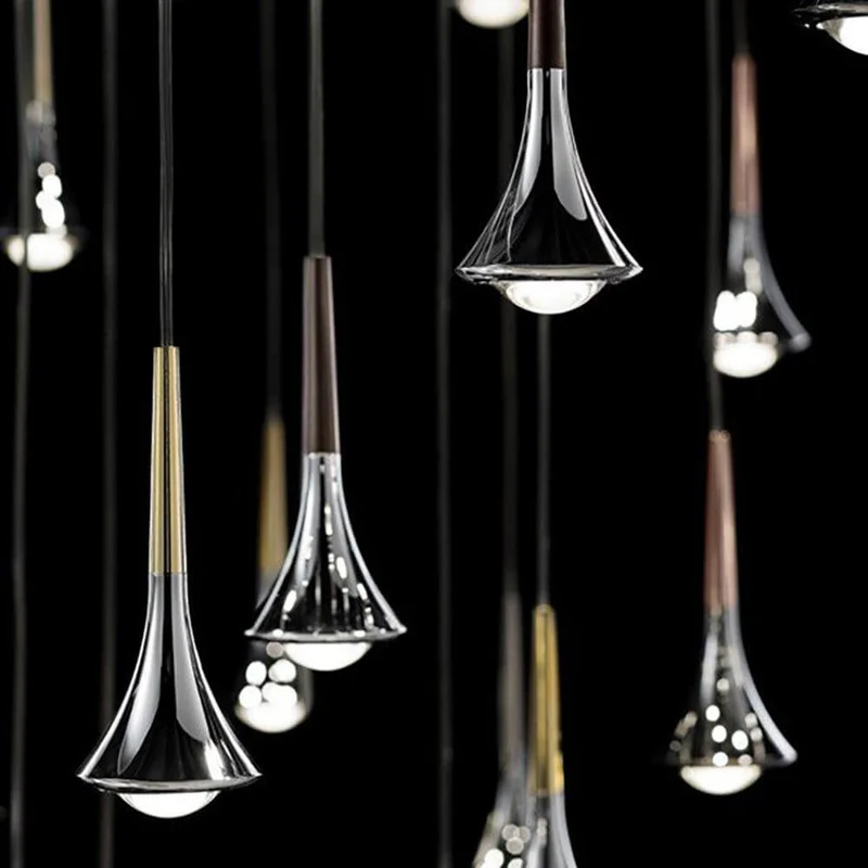 Lodes Rain LED Hängelampe Tropfen 7 Watt 1300 lm