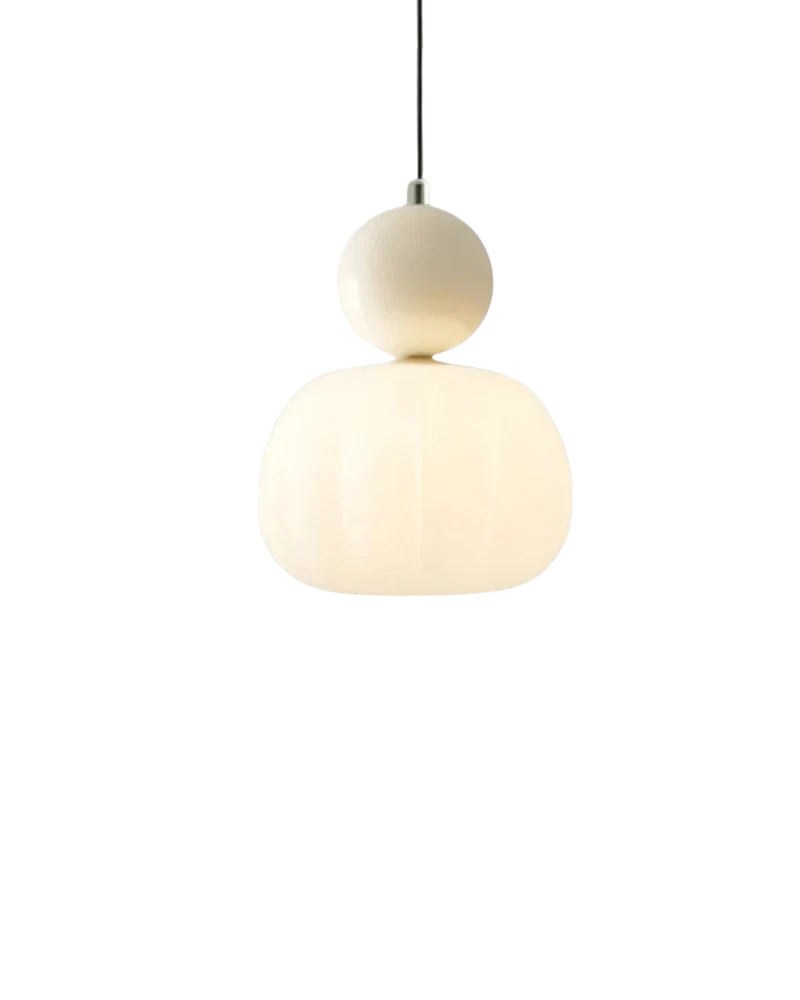 Art Deco Hanglamp Sculptuur met Warme Gloed voor Woonkamer Eetkamer | Sansoti