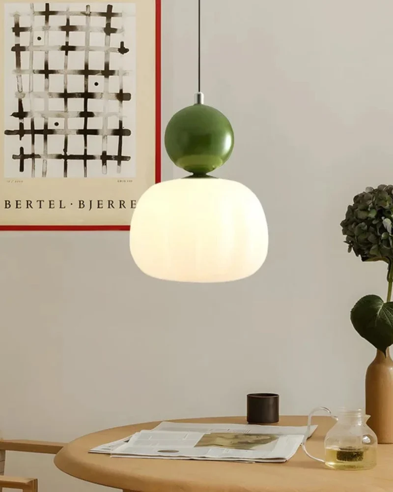 Art Deco Hanglamp Sculptuur met Warme Gloed voor Woonkamer Eetkamer | Sansoti