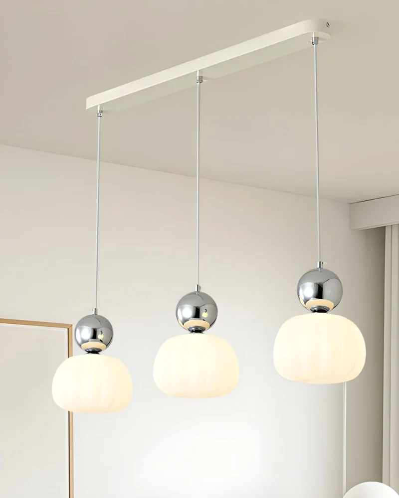 Art Deco Hanglamp Sculptuur met Warme Gloed voor Woonkamer Eetkamer | Sansoti