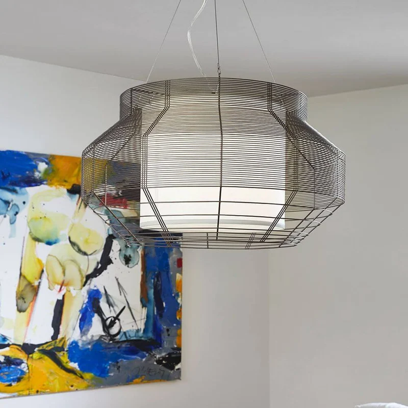Forestier Hängelampe Mesh Ø 65cm