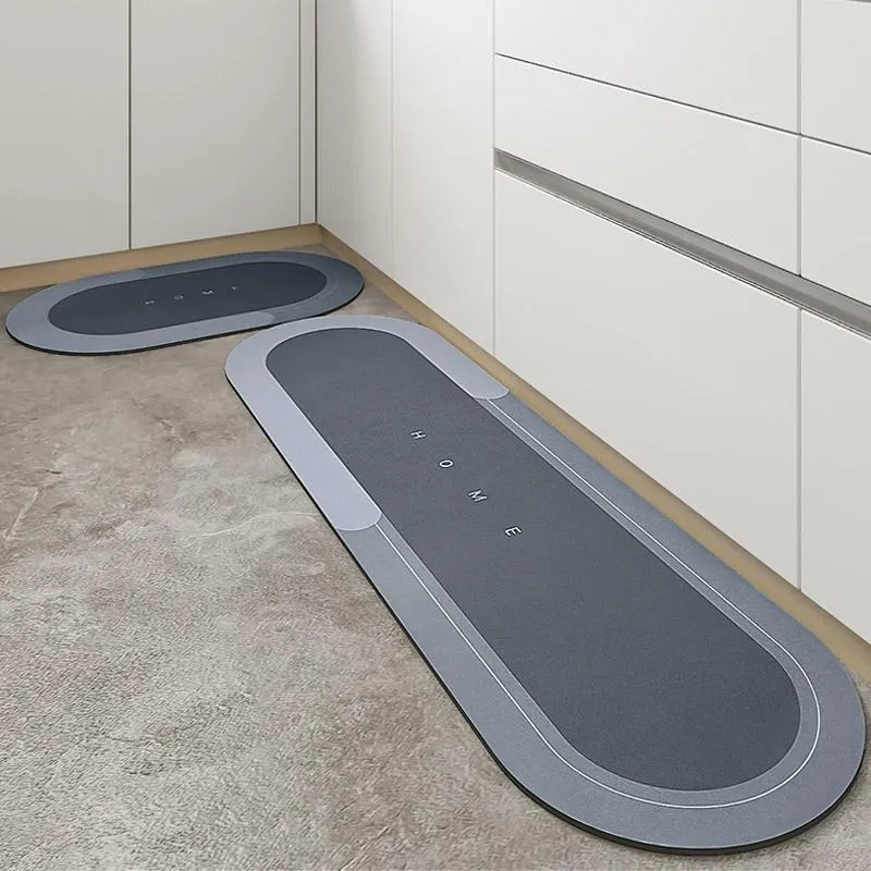 Zachte Badmat Antislip 40x60 cm | Superabsorberend Microvezel Droogloopmat voor Badkamer Keuken | Sneldrogend Vloerkleed met Antislip Onderkant | Sansoti