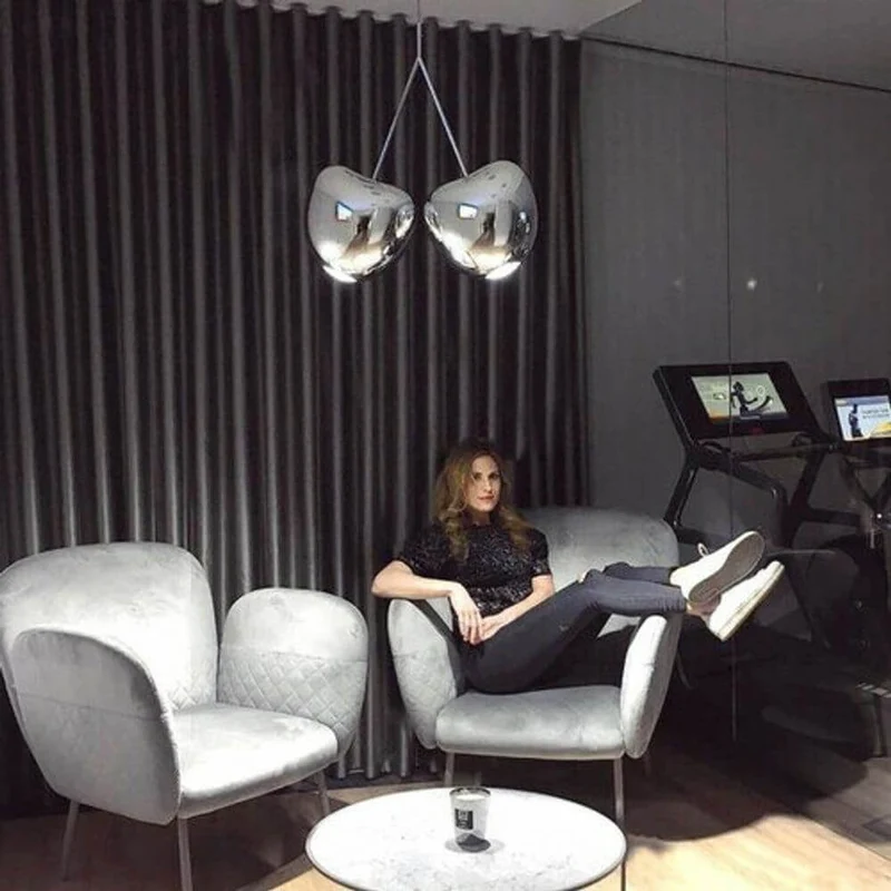 Cherry Lamp Metall Pendelleuchte Kirsche