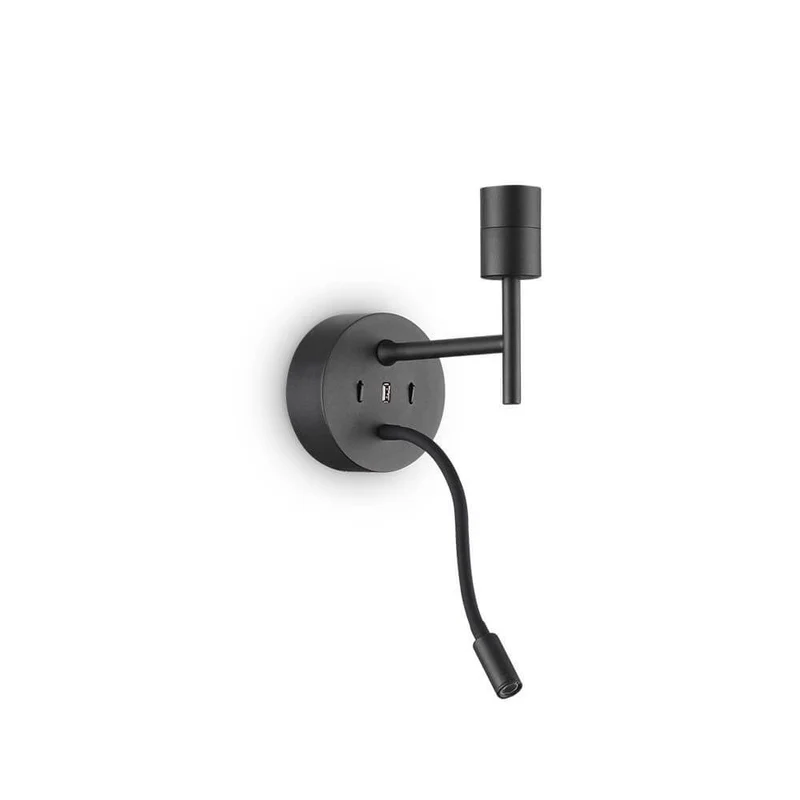 Set Up Wandlampe mit LED Lese-Arm