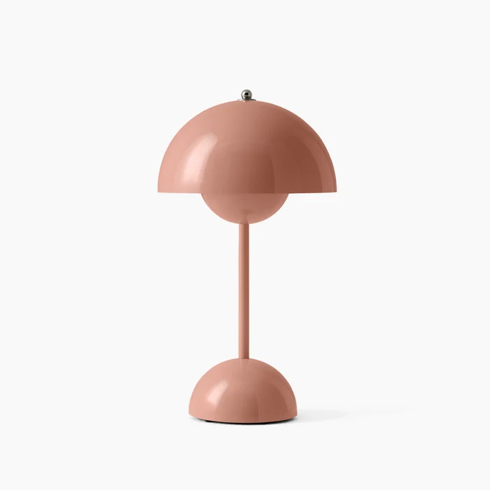 Draadloze LED Tafellamp met Dimfunctie – Sculpturaal Mushroom Design in 9 Kleuren | Sansoti