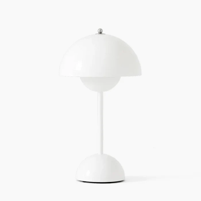 Draadloze LED Tafellamp met Dimfunctie – Sculpturaal Mushroom Design in 9 Kleuren | Sansoti