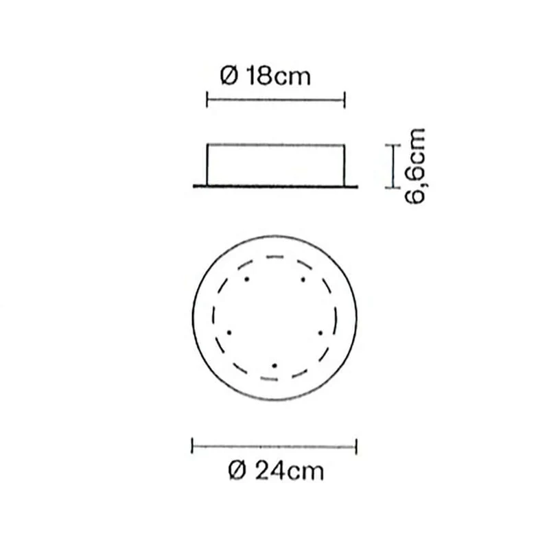 Fabbian Multispot Baldachin max. 5-flammig
