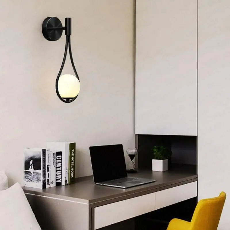 Wandlamp Druppel Design Aluminium Acryl LED G9 12W Goud Zwart Woonkamer Slaapkamer