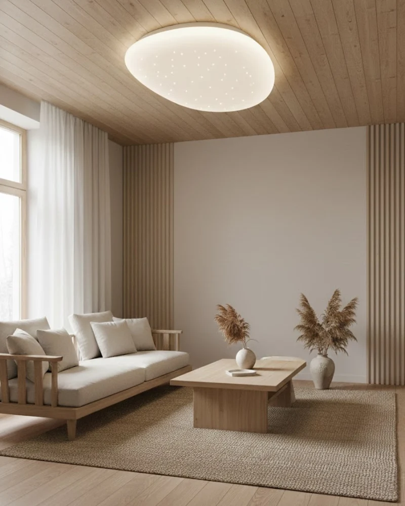 Plafondlamp met Sterren Effect Scandinavisch Design Minimalistisch | Sansoti