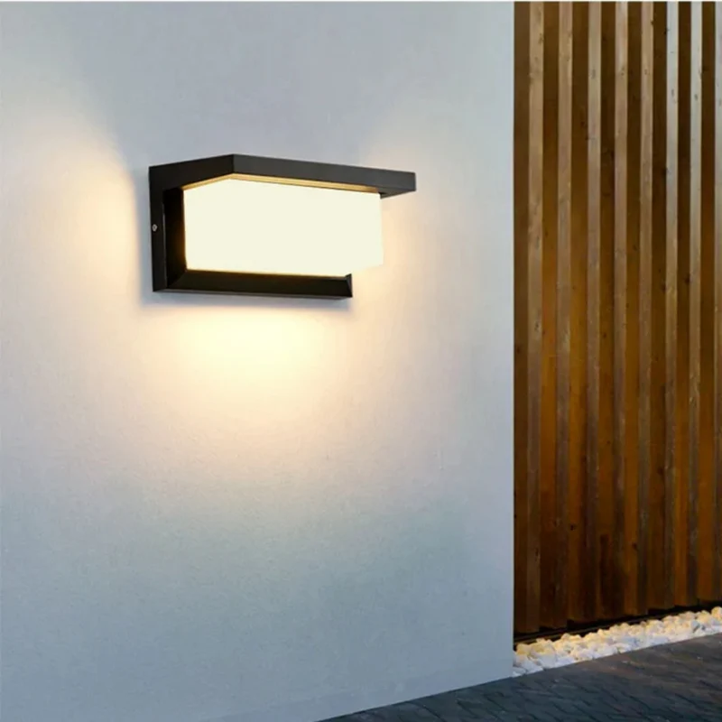 Buitenlamp Met Bewegingssensor LED IP65 Wandlamp 26cm Waterdicht | Sansoti