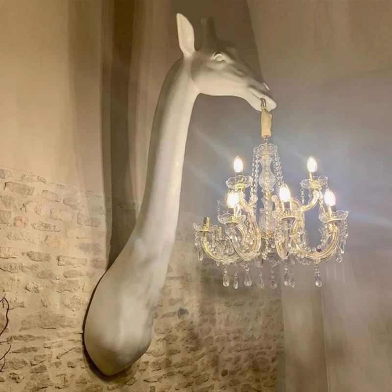 Giraffe in Love Wandleuchte 173cm