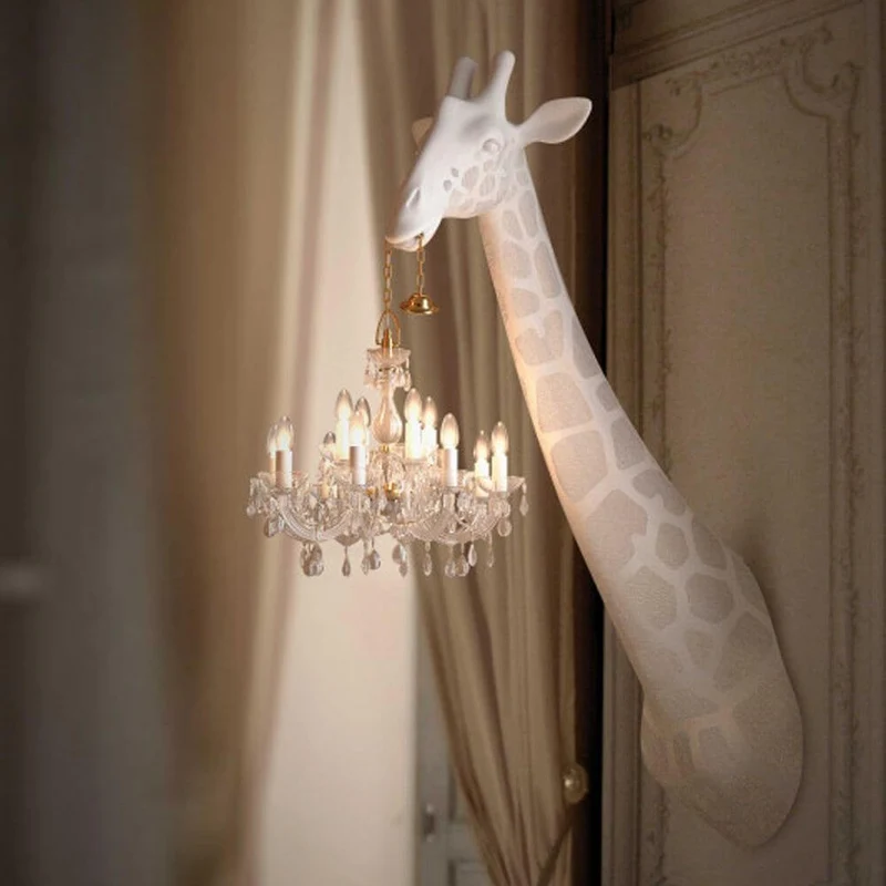 Giraffe in Love Wandleuchte 173cm