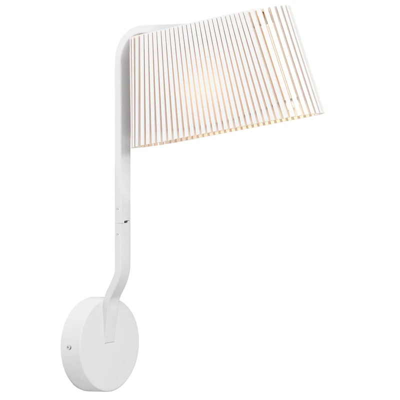 LED Wandleuchte Owalo 7030 aus Holz 47cm