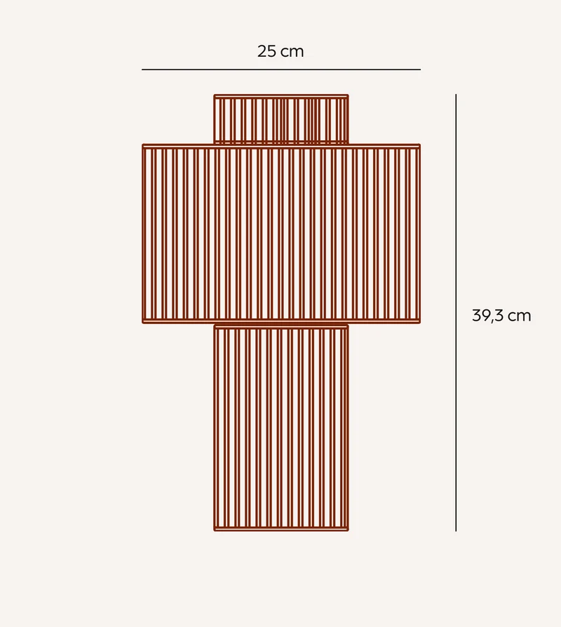 Hanglamp Gevlochten Katoen Natuurlijk Design 25cm Boho Sfeerverlichting | Sansoti