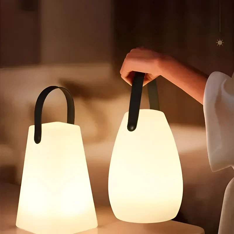 Draadloze LED Tafellamp Waterdicht RGB Dimbaar Oplaadbaar | Sansoti
