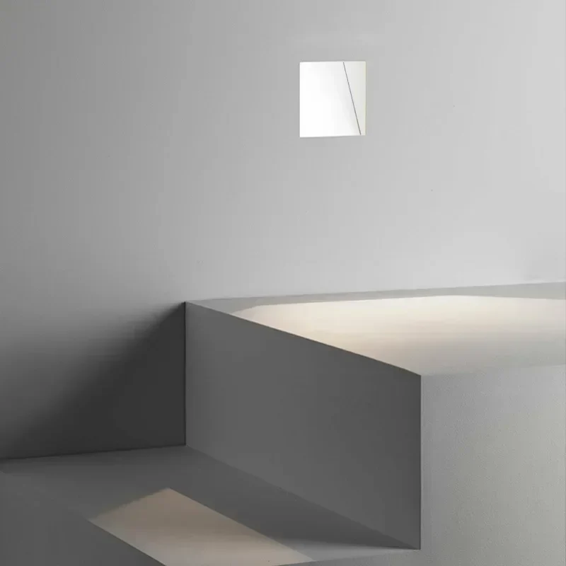 Inbouw Wandlamp LED Sensor 3W Frameloos Modern Trapverlichting Wit | Sansoti