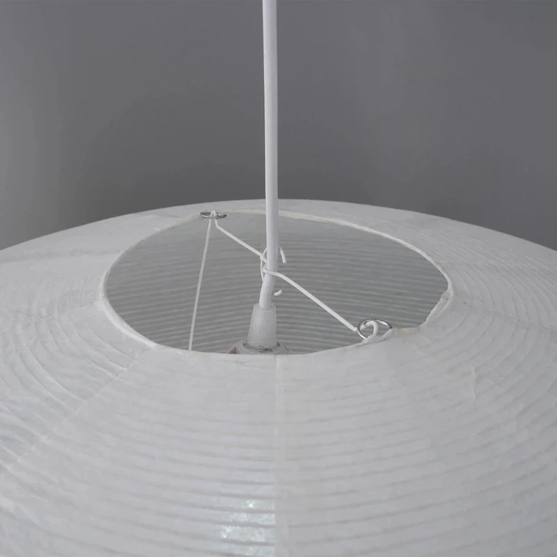 Plafondlamp Mulberry Papier Japandi Design Ø50 Ø60 LED Dimbaar Wit Geometrisch | Sansoti