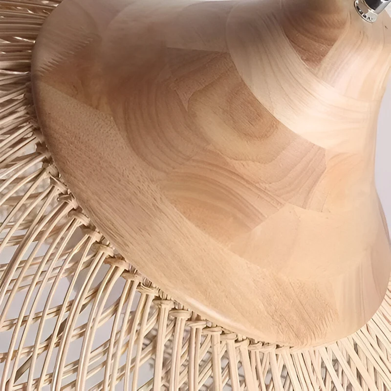 Hanglamp Rattan Bamboe Handgevlochten Bohemian Retro E27 Ø40 Ø60 Eetkamer | Sansoti