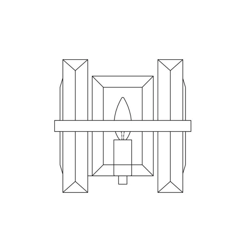 Cerezo Glas-Wandleuchte