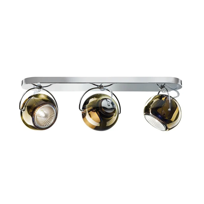 Fabbian Beluga Wand- & Deckenlampe 3-flammig
