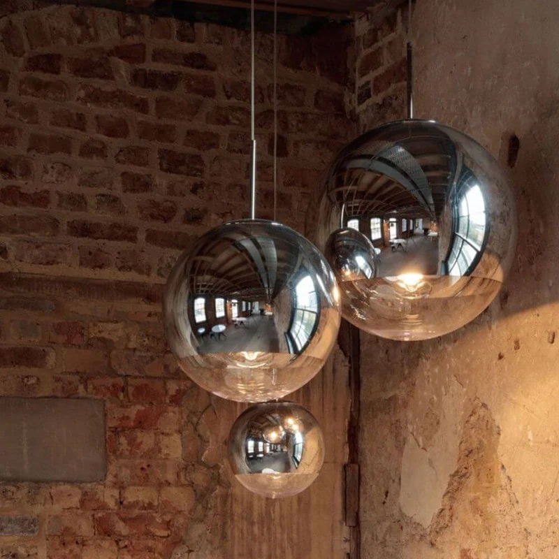 Tom Dixon Mirror Ball 5er Hängelampe