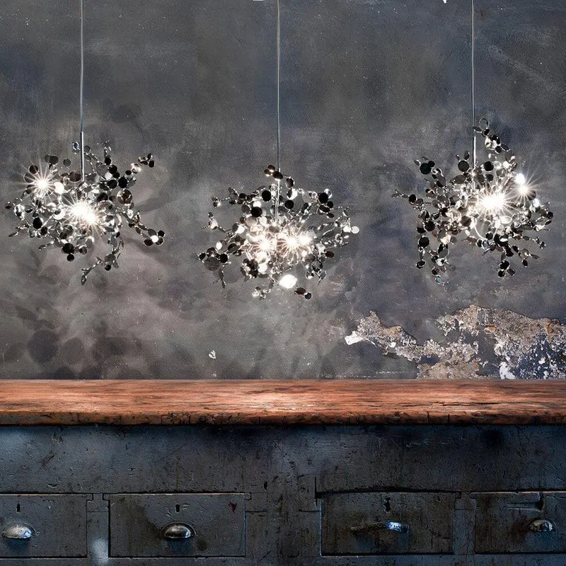Terzani Argent Design-Esstischleuchte 125cm