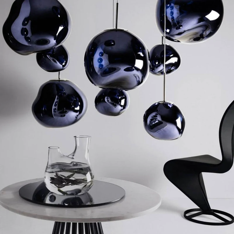 Tom Dixon Melt Mini LED Pendellampe 5er Mobile