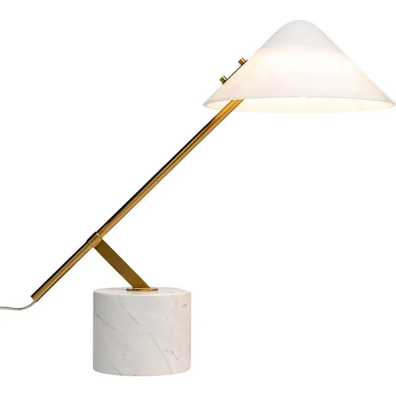 Design Tischleuchte Soul aus Marmor