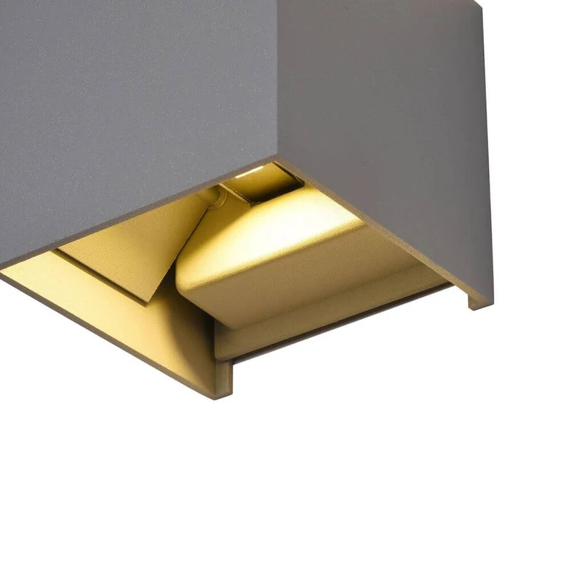 Fulton LED-Wandleuchte Außen eckig IP54