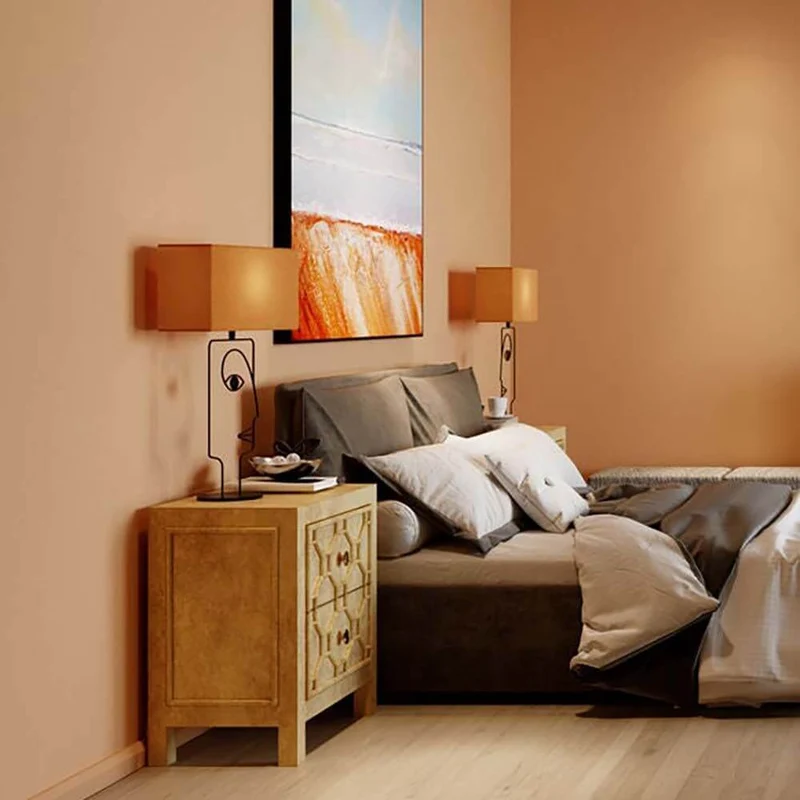 Tischleuchte Face Wire Orange
