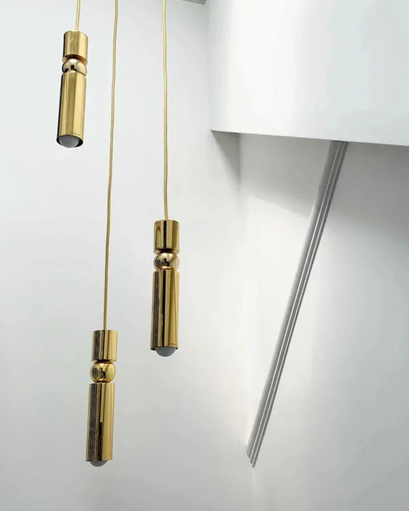 Sculptuurlamp Hanglamp met Vloeiende Vormen Zwart Goud Zilver 1-3-5 Lichtpunten Modern Design Eetkamer Woonkamer Slaapkamer Verlichting | Sansoti
