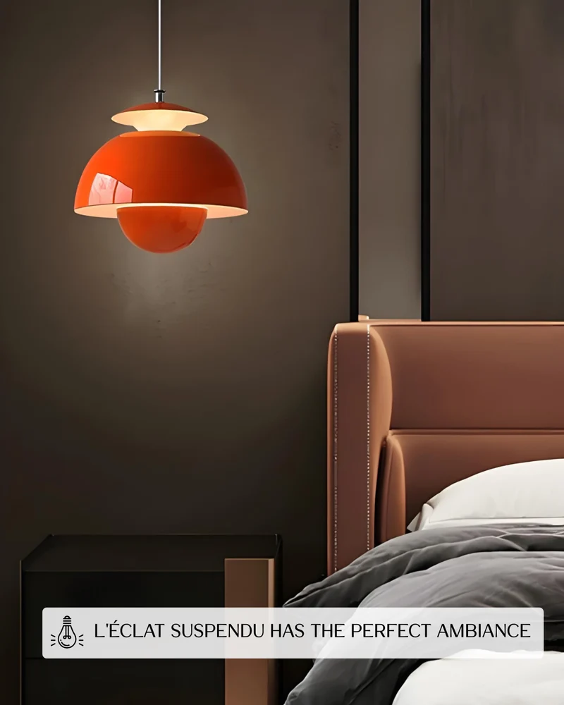 Minimalistische Hanglamp Wit Rond Design Scandinavisch Interieur Eetkamer Slaapkamer Woonkamer Sfeerverlichting | Sansoti