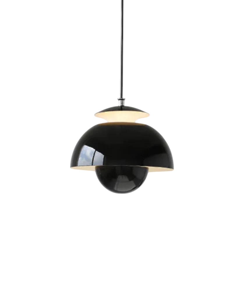 Minimalistische Hanglamp Wit Rond Design Scandinavisch Interieur Eetkamer Slaapkamer Woonkamer Sfeerverlichting | Sansoti
