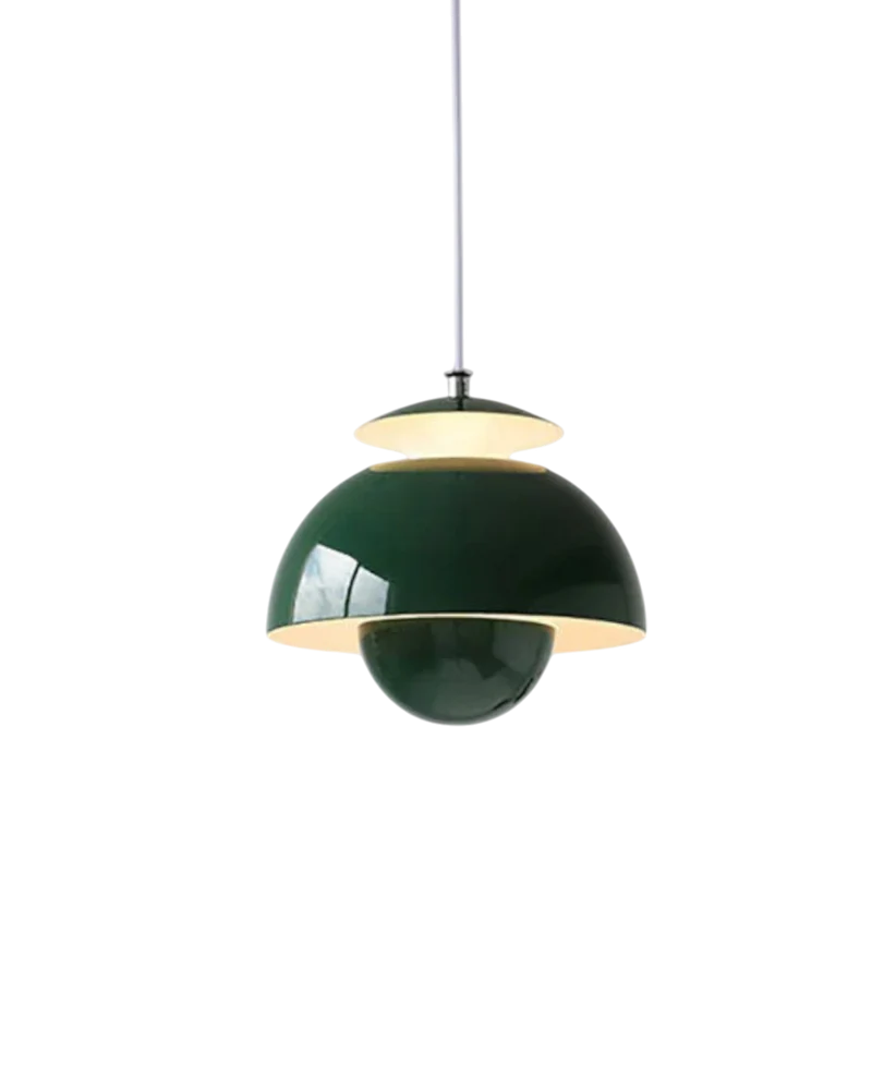 Minimalistische Hanglamp Wit Rond Design Scandinavisch Interieur Eetkamer Slaapkamer Woonkamer Sfeerverlichting | Sansoti