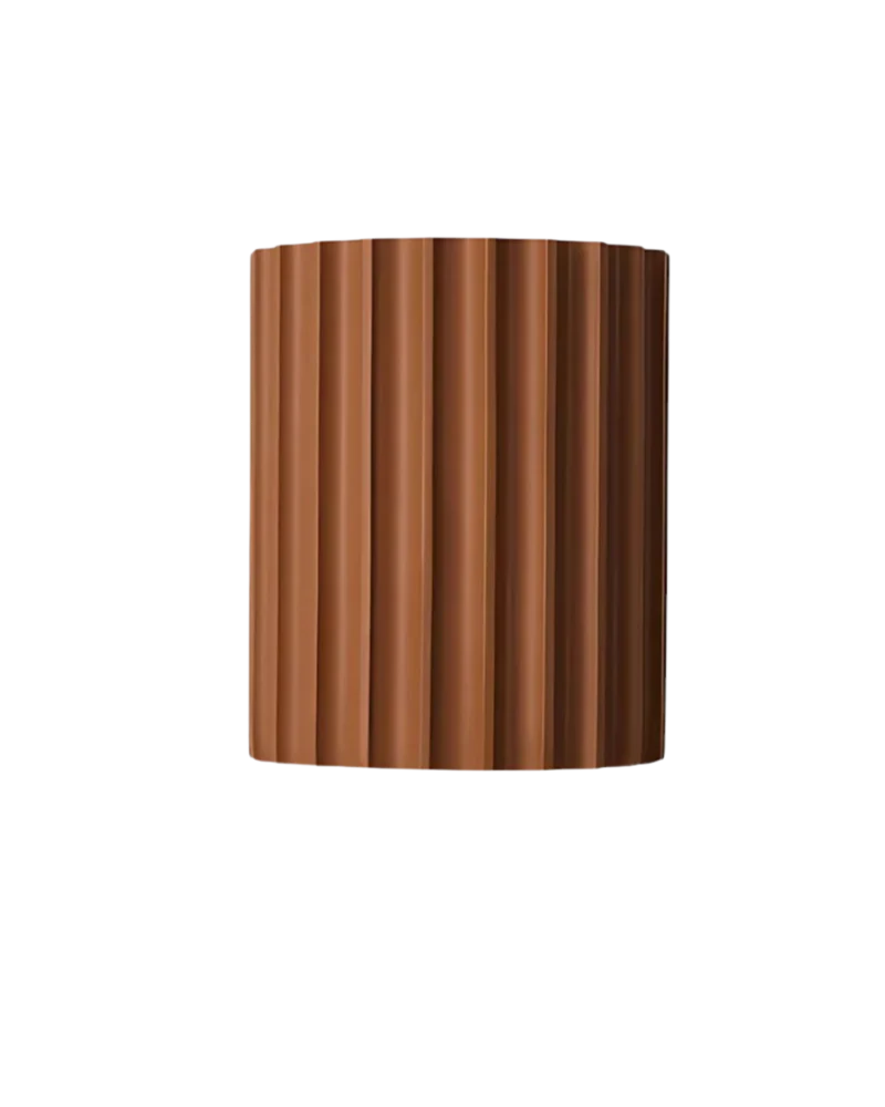 Wandlamp Ribbelstructuur Groen Met Tweezijdige Lichtbundel Voor Sfeervolle Ruimtes | Sansoti