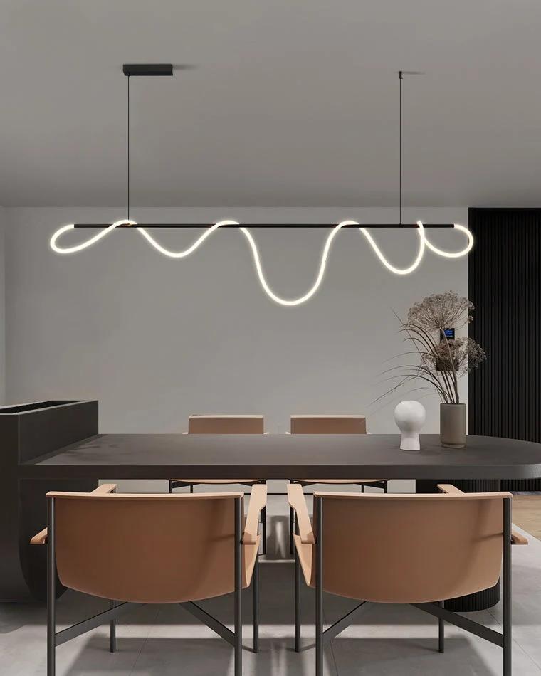 Hanglamp Touw Led Cirkel Messing Dimbaar 3 Maten Eetkamer Woonkamer Minimalistisch | Sansoti