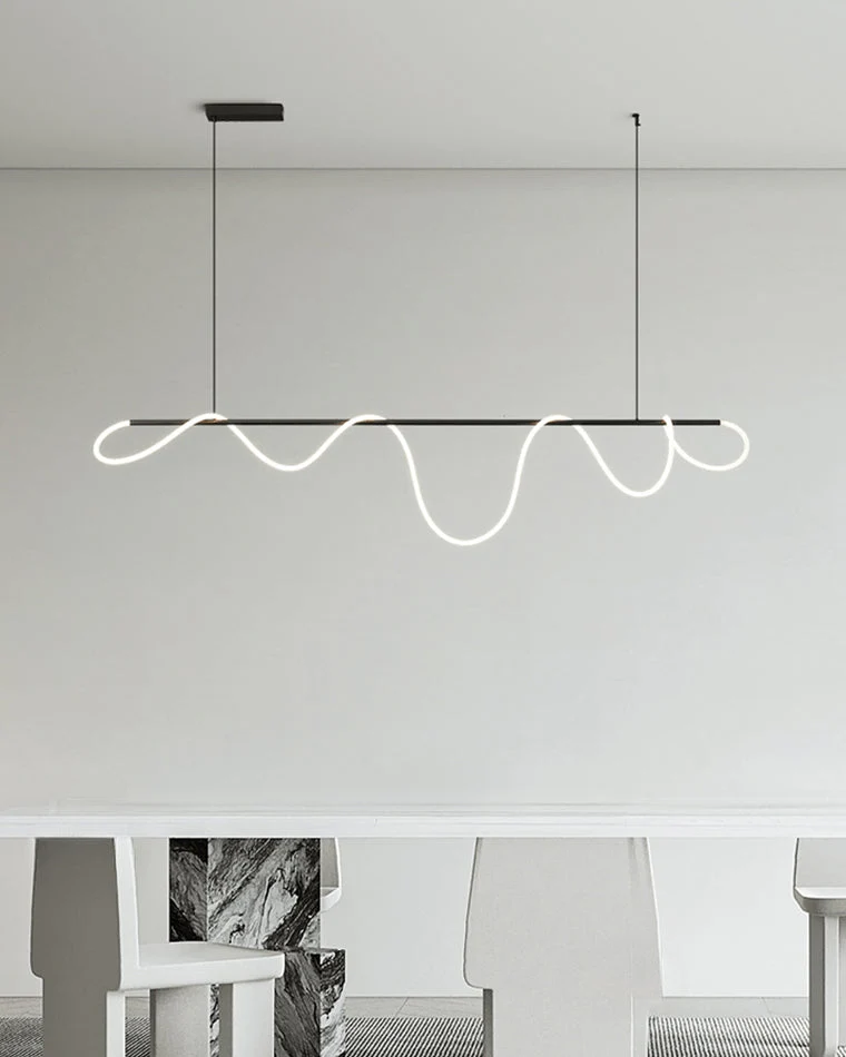 Hanglamp Touw Led Cirkel Messing Dimbaar 3 Maten Eetkamer Woonkamer Minimalistisch | Sansoti