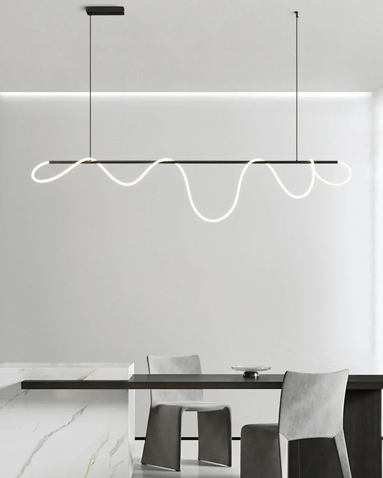 Hanglamp Touw Led Cirkel Messing Dimbaar 3 Maten Eetkamer Woonkamer Minimalistisch | Sansoti