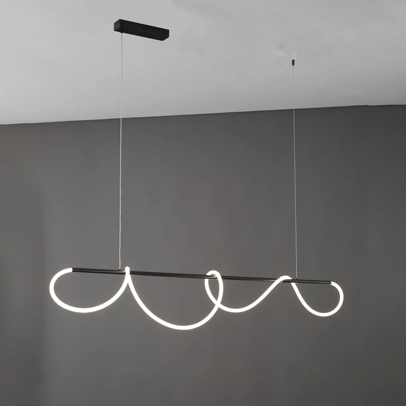 Hanglamp Touw Led Cirkel Messing Dimbaar 3 Maten Eetkamer Woonkamer Minimalistisch | Sansoti