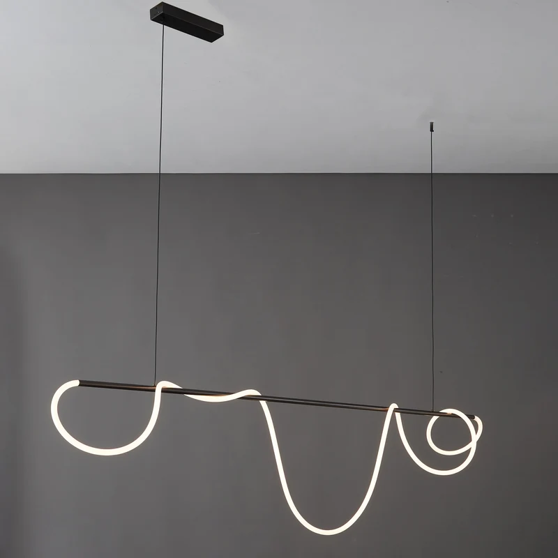 Hanglamp Touw Led Cirkel Messing Dimbaar 3 Maten Eetkamer Woonkamer Minimalistisch | Sansoti