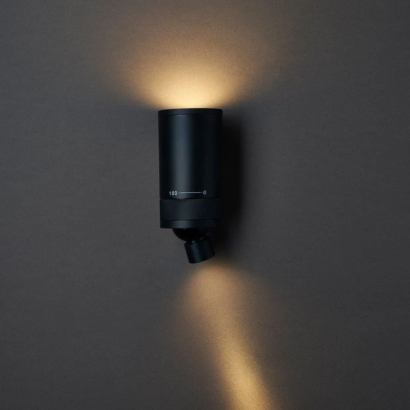 DCWéditions LED-Wandleuchte Vision 20/20 Omni 2-flammig Schwarz