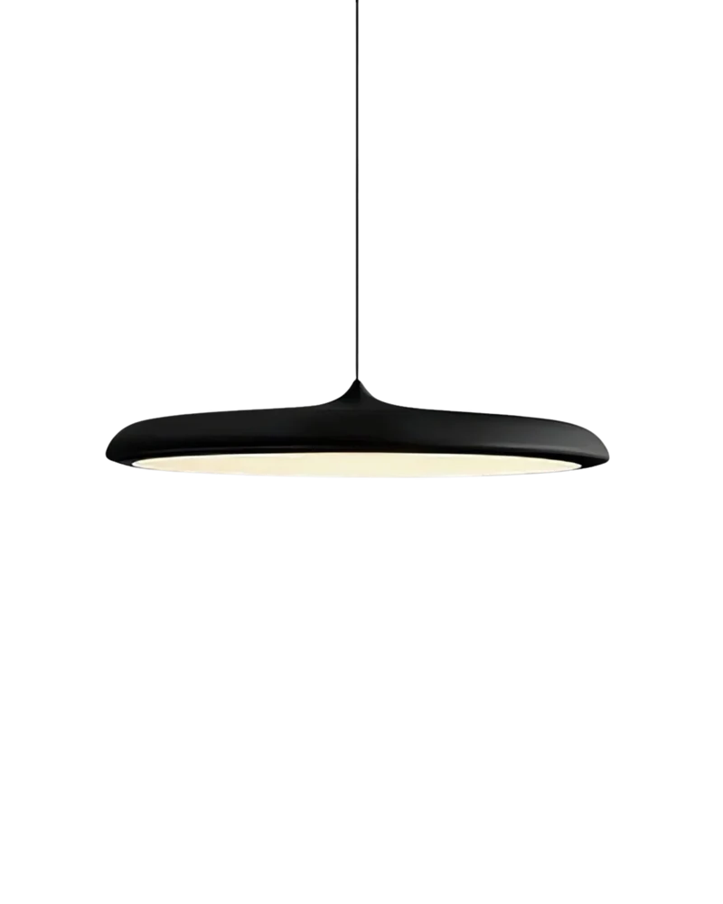 Ronde Hanglamp met Zachte Lichtverspreiding Zwart Grijs Groen Roze Wit Oranje ø25cm ø40cm Modern Scandinavisch Design voor Eetkamer Woonkamer Werkplek | Sansoti