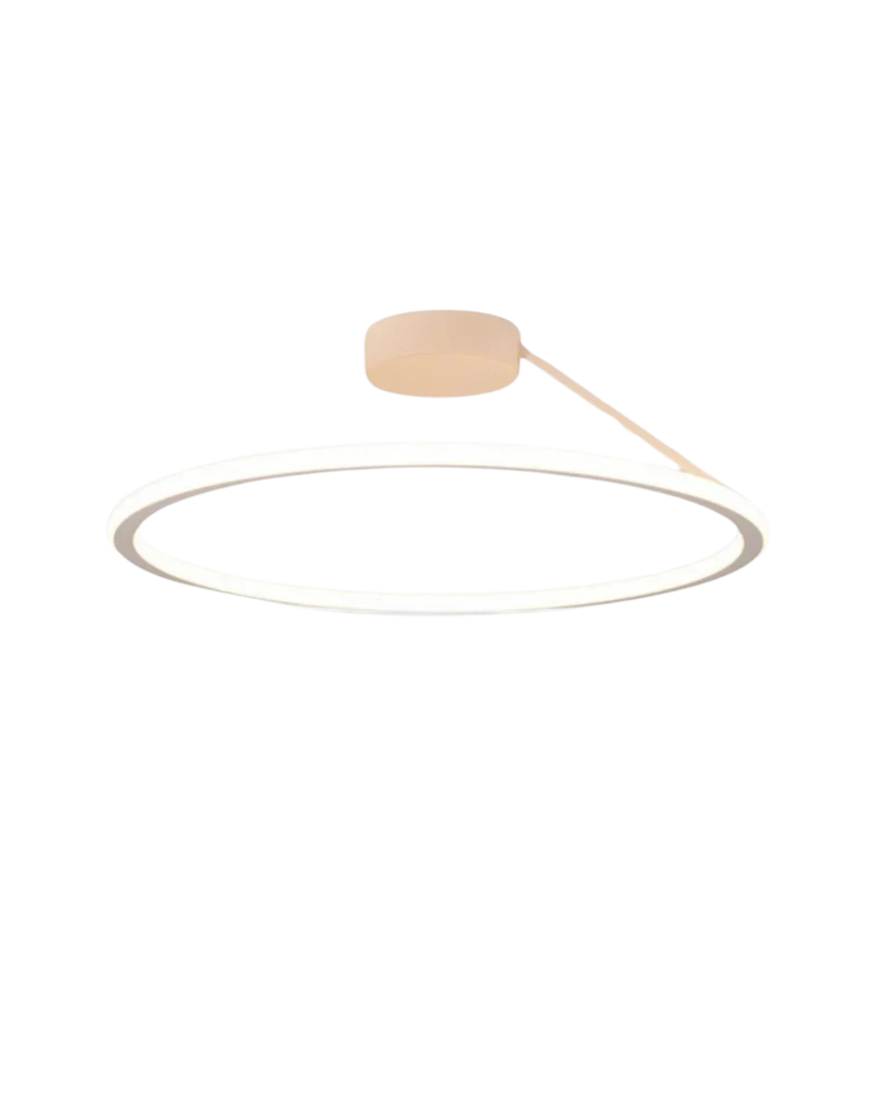Moderne Plafondlamp Ring Minimalistisch Design Zwart Wit Goud S M L Dimbaar LED Sfeerverlichting Woonkamer Slaapkamer Eetkamer Scandinavische Stijl | Sansoti