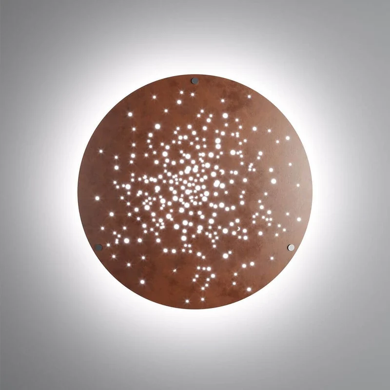 Fabbian Lens LED-Wandleuchte Ø 90cm