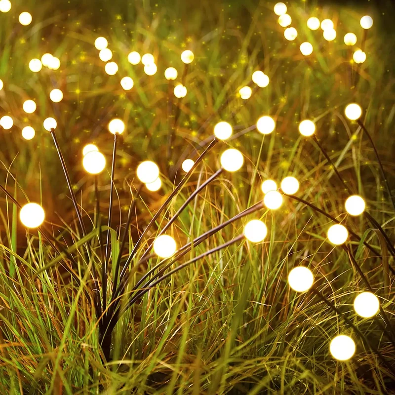 Vuurvlieg Tuinlamp Zonne-energie 20 LED Warm Wit Buitenlamp | Sansoti